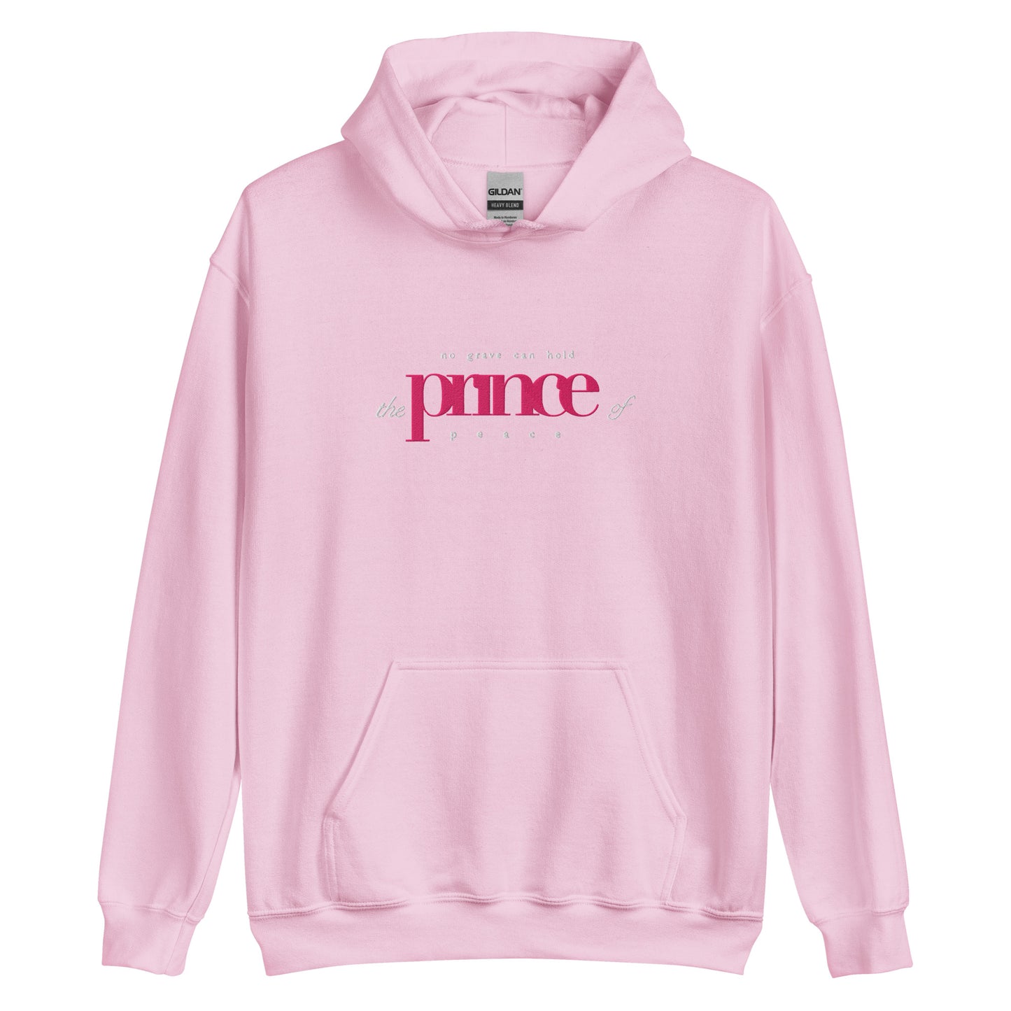 "Prince of Peace" | Unisex Hoodie Embroidered - #girly